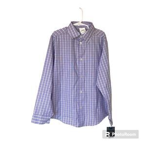 Van Hausen Boy's Button Down Long Sleeve Shirt NWT